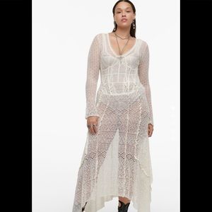NWT Zara Pointelle Dress Limited Edition